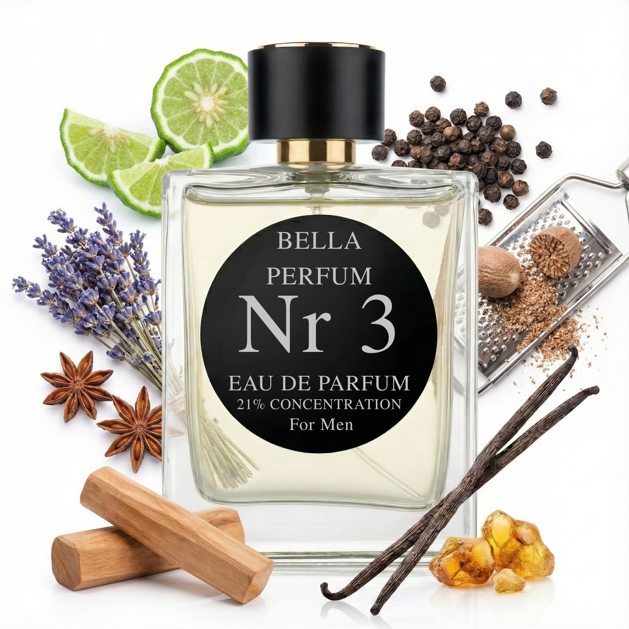 Bella Perfum nr 3 Inspirowane Dior Sauvage Parfum